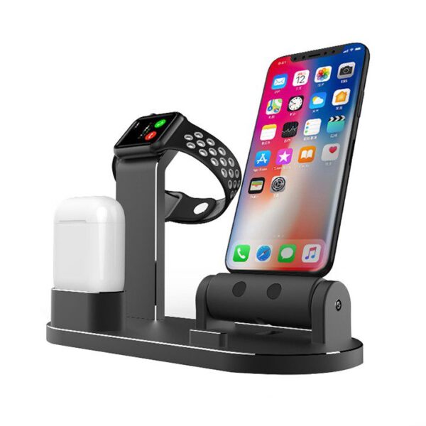 Kệ đỡ nhôm CNC Apple watch - iPhone - Airpod