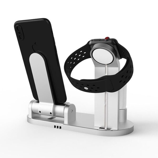 Kệ đỡ nhôm CNC Apple watch - iPhone - Airpod