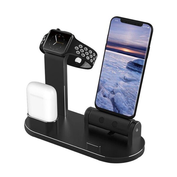 Kệ đỡ nhôm CNC Apple watch - iPhone - Airpod