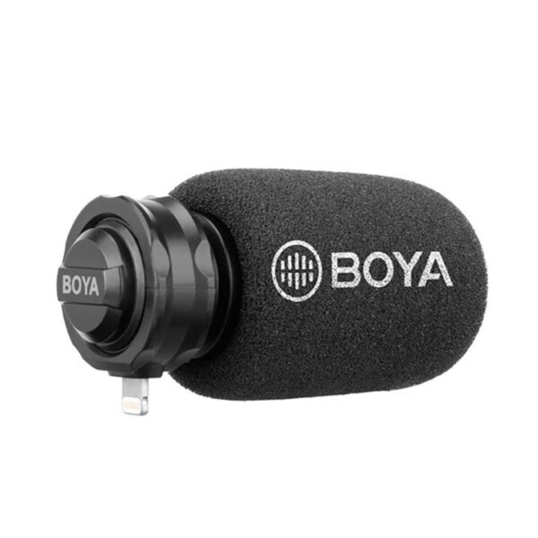 Mic thu âm iPhone iPad đầu Lightning BOYA BY-DM200 có MFi