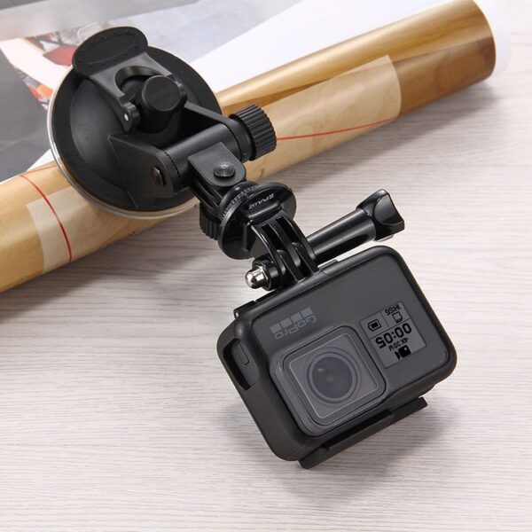 Giá đỡ gắn GoPro và Action Cam lên kính xe hơi Puluz - Metrophone