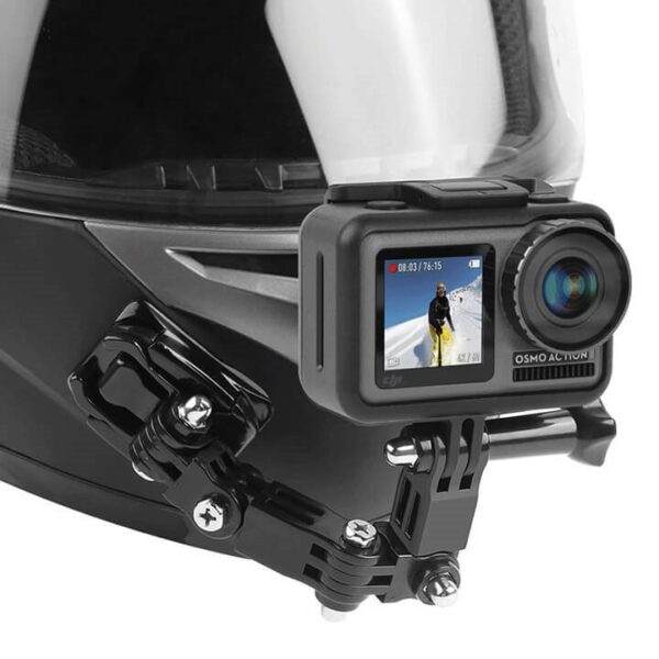 Ngàm dán mũ bảo hiểm gắn GoPro / Action Cam