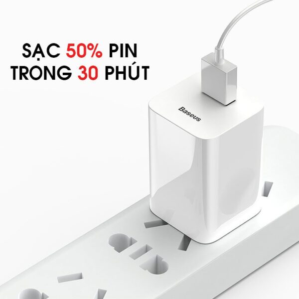 Củ sạc nhanh Quick Charge 3.0 Baseus siêu rẻ