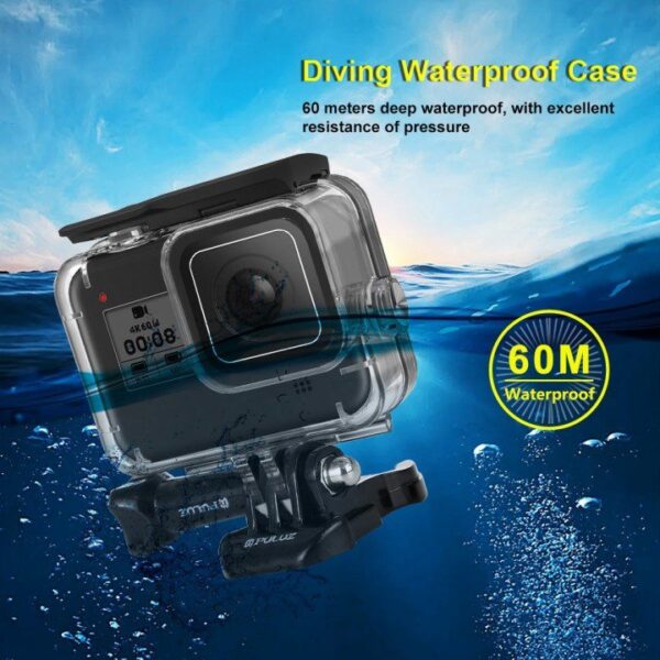 Hộp chống nước GoPro 8 Puluz chính hãng