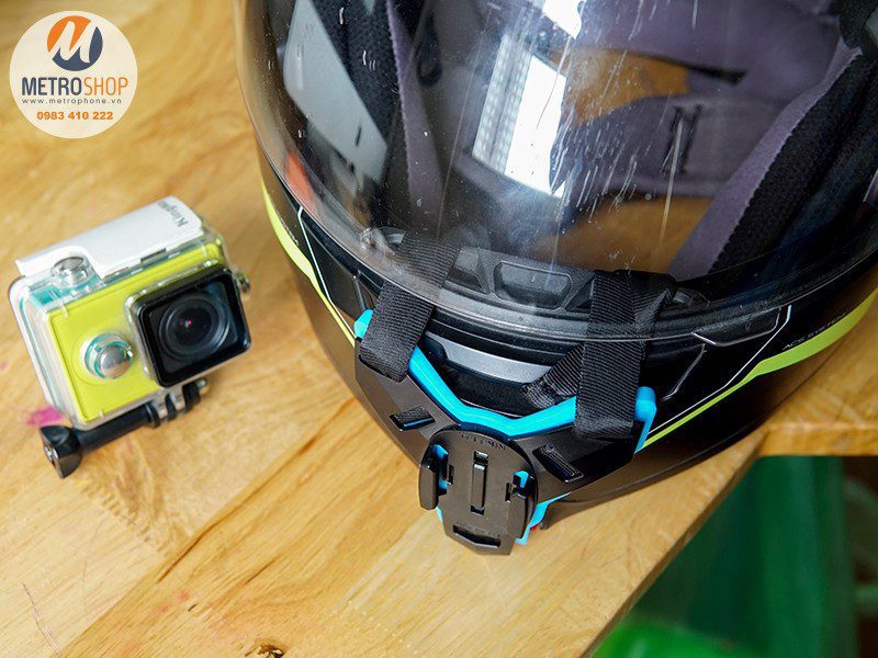 Mount gắn cằm GoPro nón bảo hiểm FullFace Telesin - Metrophone