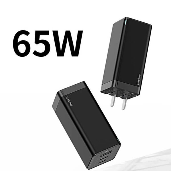 Củ sạc GaN 65W iPhone Macbook Baseus