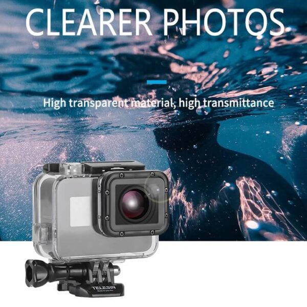 Vỏ chống nước GoPro 7 / 6 / 5 / New Hero Telesin chính hãng