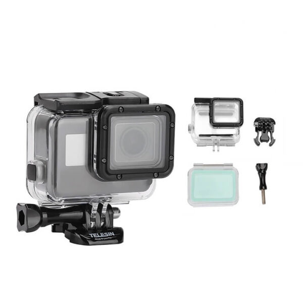 Vỏ chống nước GoPro 7 / 6 / 5 / New Hero Telesin chính hãng