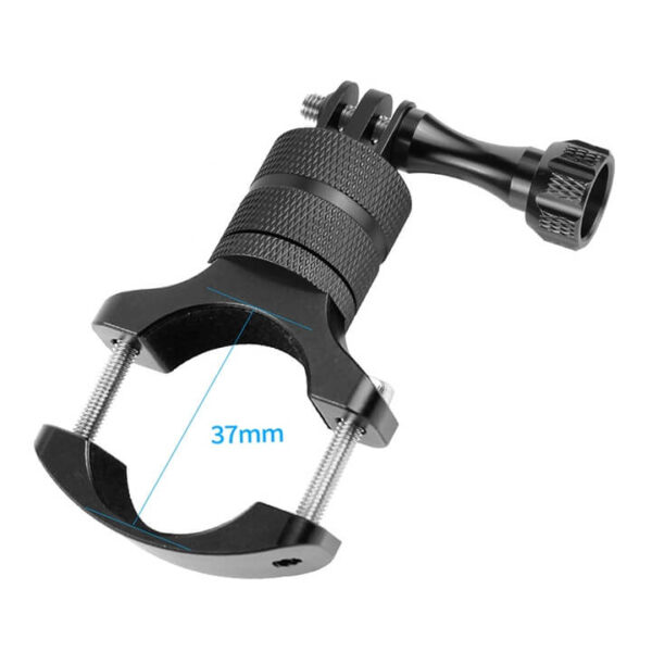 Mount gắn GoPro Ghi đông Moto xoay 360 độ CNC