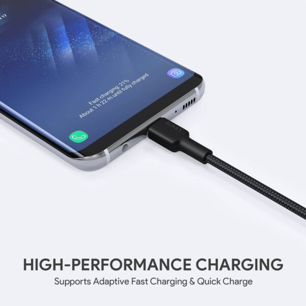 Cáp USB Type-C Aukey CB-CD30 chính hãng