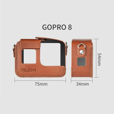 [512] Bao da GoPro 8 Telesin chính hãng - Metroshop