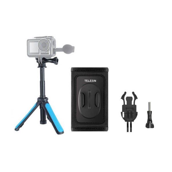 [773] Đế gài đa năng GoPro chỉnh được góc Telesin - Metroshop