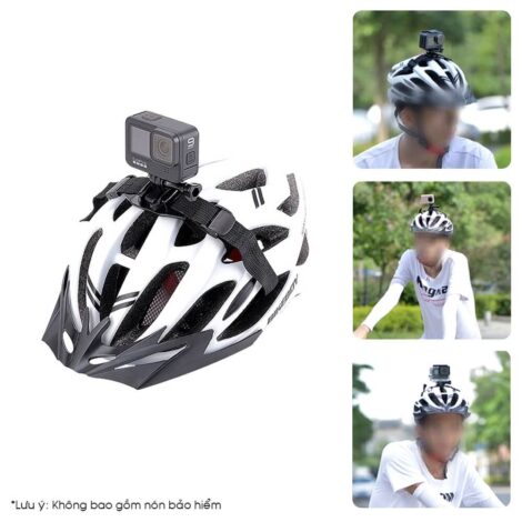 [93] Dây gắn GoPro lên nón bảo hiểm xe đạp Kingma - Metroshop