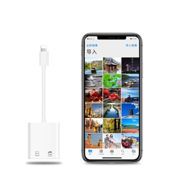 [552] Đầu đọc thẻ nhớ iPhone iPad Yesido ( SD / Micro SD ) GS11 - Metroshop