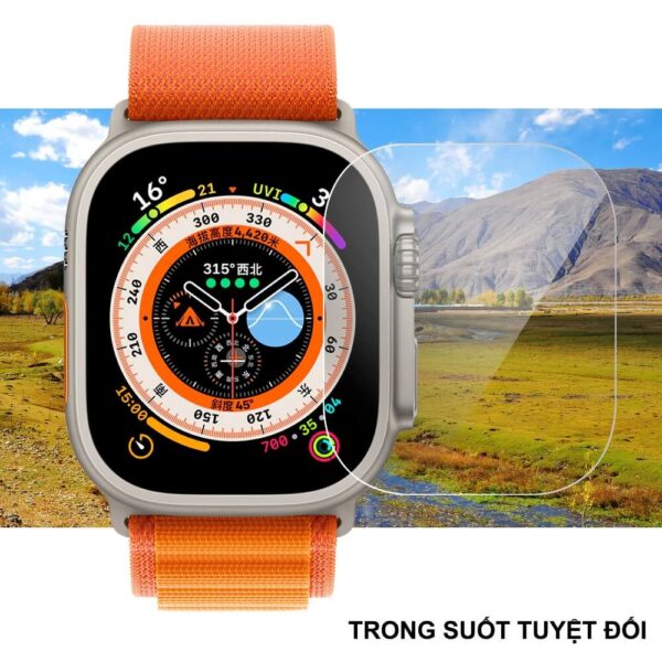 [784] Cường lực Apple Watch Ultra 49mm - Metroshop