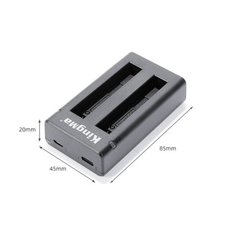 [809] Dock sạc pin insta360 X3 Kingma - Metroshop