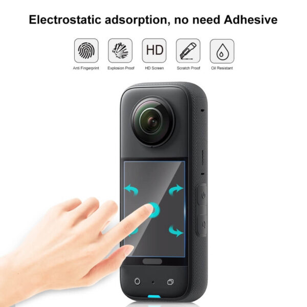 [797] Cường lực màn hình insta360 X3 / One X2 Puluz - Metroshop