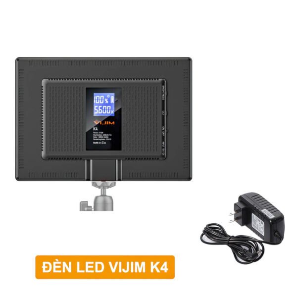 [195] Giá đỡ kèm đèn LED Livestream kẹp cạnh bàn Ulanzi VIJIM K4 - Metroshop