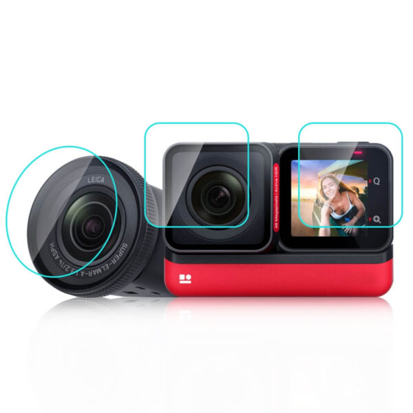 [232] Cường lực insta360 One RS Puluz 3 in 1 - Metroshop