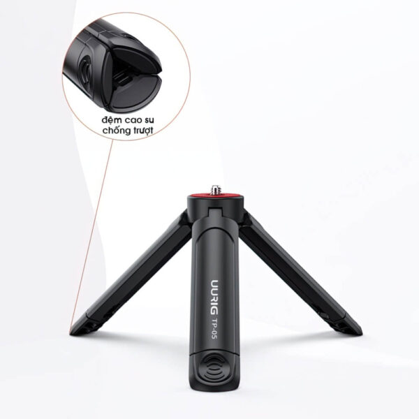 [207] Tripod mini kiêm tay cầm quay video UURIG TP-05 - Metroshop