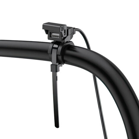 [206] Sạc USB gắn ghi đông moto - xe đạp HOCO Z45 - Metroshop