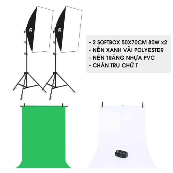 [17] Bộ Studio mini quay chụp sản phẩm Puluz - Metroshop