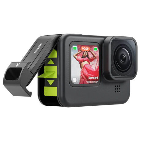[542] Nắp pin GoPro 11 có khe cắm sạc Telesin - Metroshop