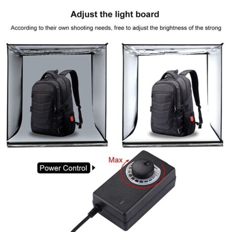 [205] Hộp chụp sản phẩm tích hợp đèn led 40x40cm Puluz - Metroshop