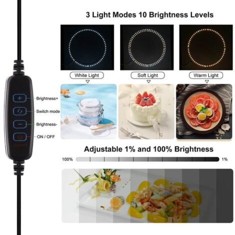 [608] Lồng chụp sản phẩm 40x40cm tích hợp đèn LED Puluz - Metroshop