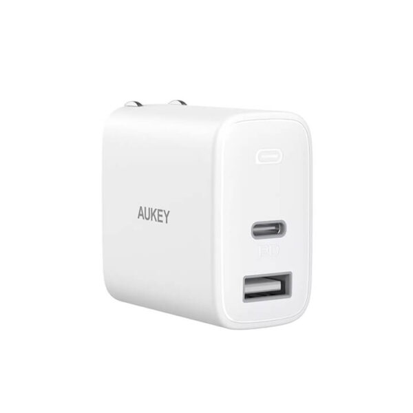 [610] Củ sạc nhanh Aukey 32W PA-F3S PD 20W iPhone 12 - Metroshop