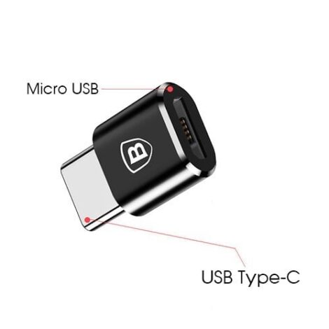 [849] Đầu chuyển Micro USB sang TYPE-C Baseus - Metroshop
