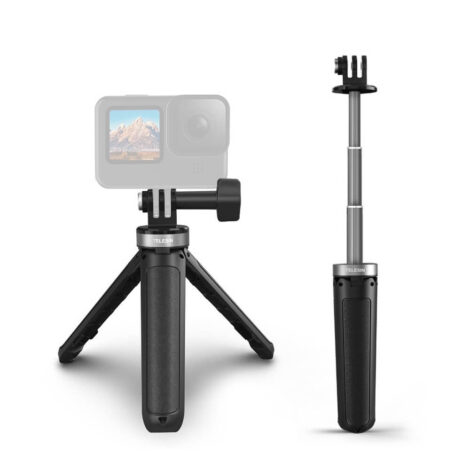 [236] Tay cầm mini GoPro và Action Cam Telesin chính hãng - Metroshop
