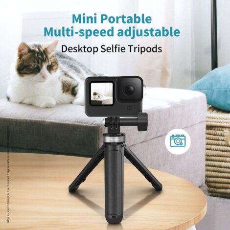 [236] Tay cầm mini GoPro và Action Cam Telesin chính hãng - Metroshop