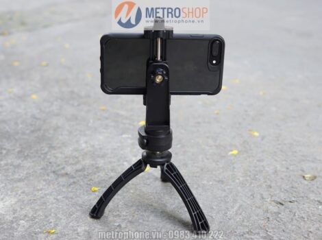 [166] Khung giữ điện thoại chân máy ảnh xoay 360 độ - Metroshop