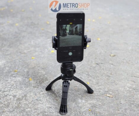 [166] Khung giữ điện thoại chân máy ảnh xoay 360 độ - Metroshop