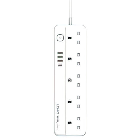 [383] Ổ điện đa năng 2500W PD 20W 3 USB LDNIO SC5415 - Metroshop