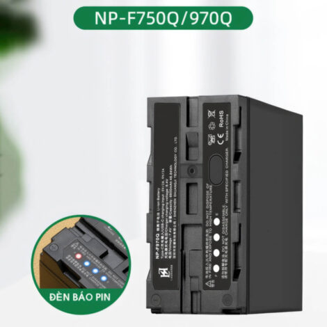 [283] Pin sạc NP-F970 NP-F750 cho đèn LED Laleader - Metroshop