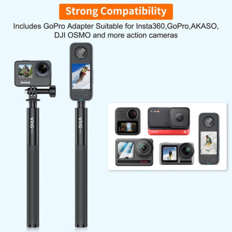 [981] Gậy GoPro - insta360 - Action Cam 1.3m VRIG TP-13 - Metroshop