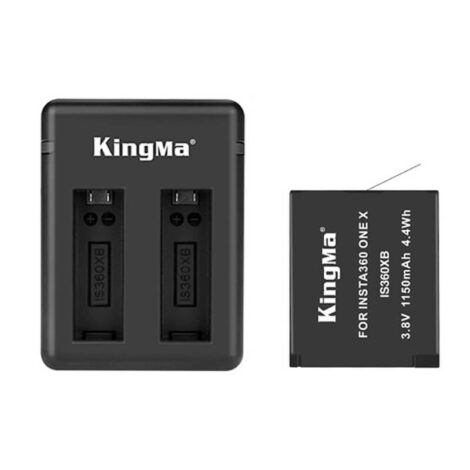 [334] Pin và dock sạc insta360 ONE X Kingma - Metroshop
