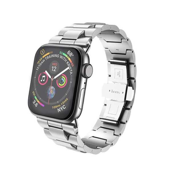 [469] Dây thép không gỉ Apple Watch 44mm / 40mm 316L HOCO - Metroshop