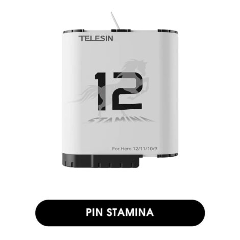 [966] Pin GoPro Hero 12 / 11 / 10 / 9 Telesin Stamina V2 - Metroshop