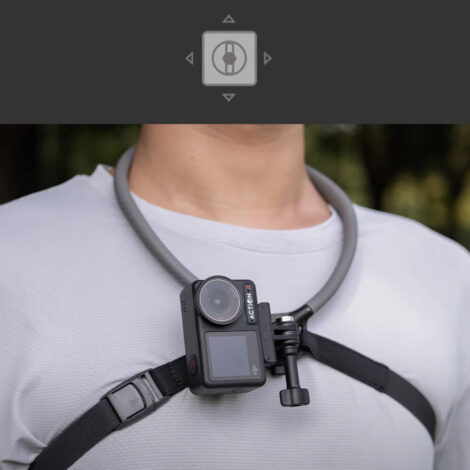 [96] Vòng đeo cổ GoPro - Action Cam PGYTECH Caplock - Metroshop