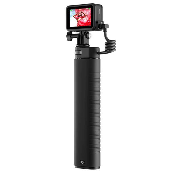 [542] Nắp pin GoPro 12 / 11 có khe cắm sạc Telesin - Metroshop