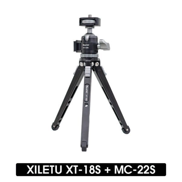 [286] Tripod mini Vlog cho máy ảnh Xiletu XT18S +MC22S - Metroshop