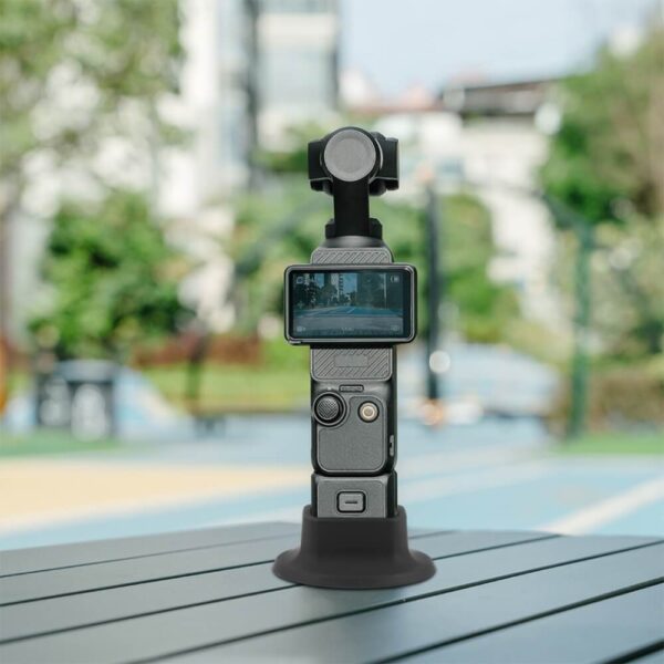 [263] Đế cố định - Sạc đứng DJI Osmo Pocket 3 Puluz - Metroshop