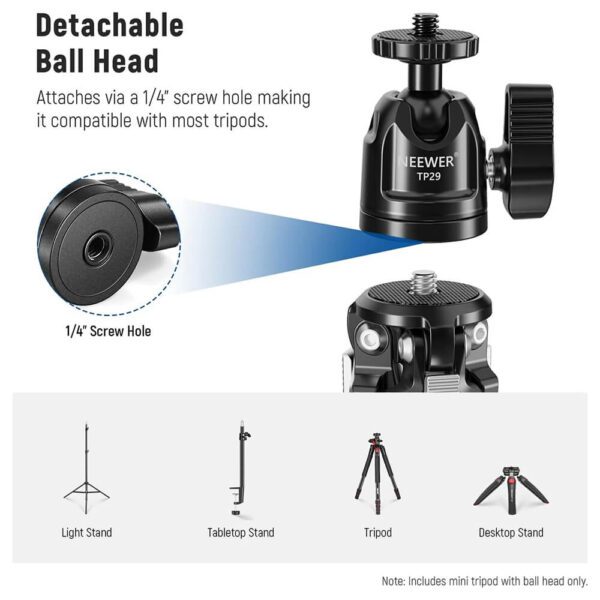 [823] Tripod mini máy ảnh và điện thoại NEEWER TP29 - Metroshop