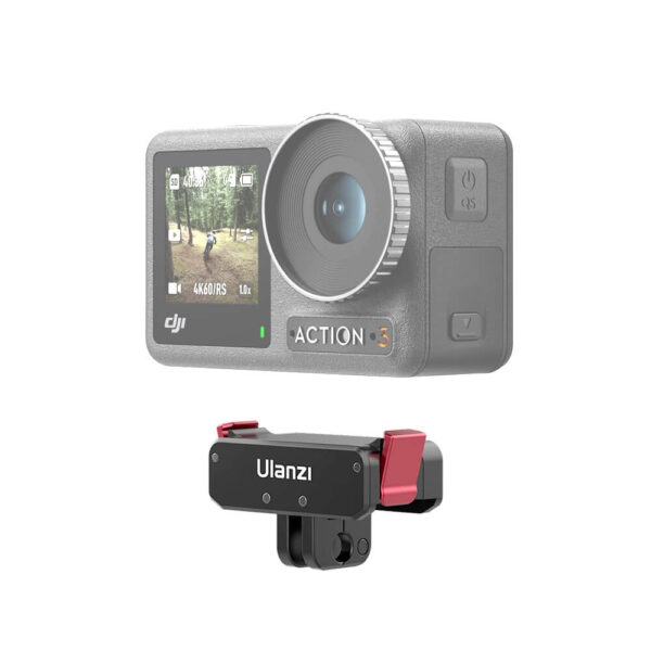 [860] Mount nam châm Osmo Action 5 Pro / 4 / 3 & GoPro Ulanzi OA-11 - Metroshop