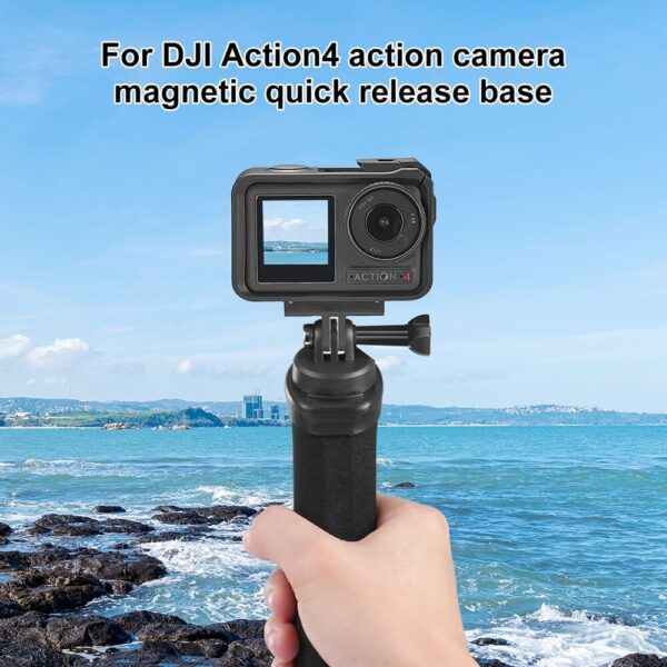 [881] Mount nam châm Osmo Action 5 Pro / 4 / 3 Puluz - Metroshop