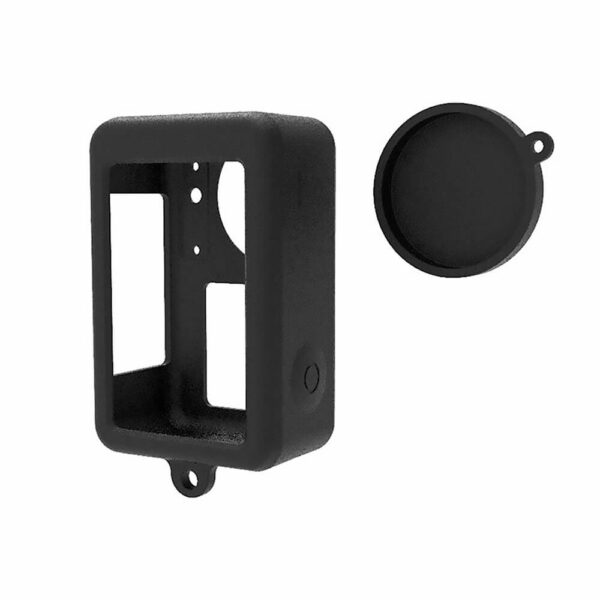 [798] Ốp bảo vệ DJI Osmo Action 5 Pro / 4 / 3 Silicone Puluz - Metroshop