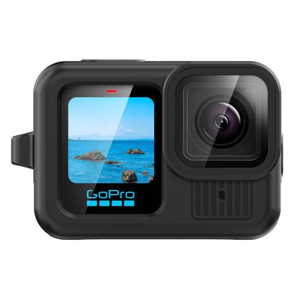 [356] Ốp bảo vệ GoPro 13 / 12 / 11 / 10 / 9 kèm nắp pin sạc Puluz - Metroshop